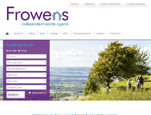Tablet Screenshot of frowens.co.uk
